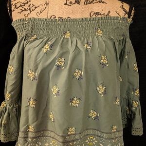 Maurice's large shirt